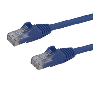 1m Blue Snagless Cat6 UTP Patch Cable