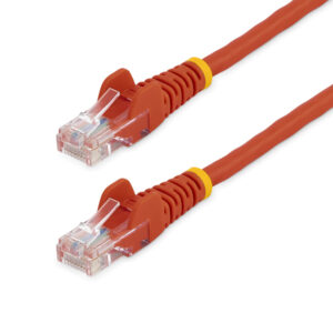 3m Red Snagless UTP Cat5e Patch Cable