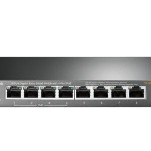 8 Port Easy Smart Switch with 4-Port PoE