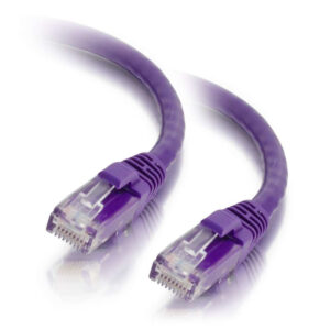 Cbl/1M Mlded/Btd Purple CAT5E PVC UTP P