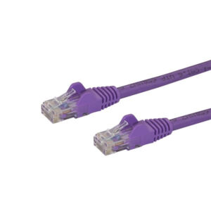 10m Purple Snagless Cat6 Patch Cable