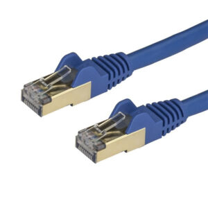 1m Blue Cat6a Ethernet Cable - STP