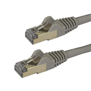 2m Gray Cat6a Ethernet Cable - STP