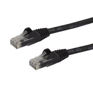 30.4m Black Snagless Cat6 Patch Cable