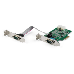 Card - 2 Port RS232 Serial Adapter PCIe