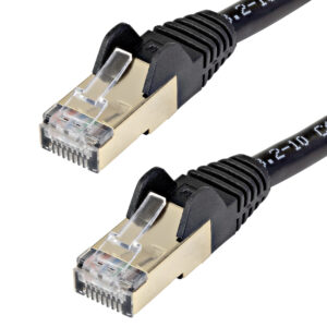 Cable - Black CAT6a Ethernet Cable 10m