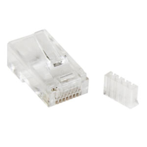 Solid Wire Cat 6 Modular Plug - 50 Pack