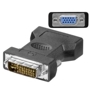 MicroConnect Adapter DVI-I 24+5 - HD15 M-F