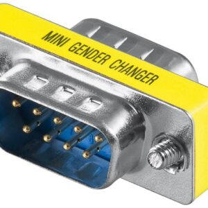 MicroConnect Mini Gender DB9 Male - Male