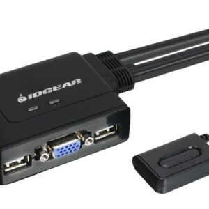 IOGEAR 2-Port USB KVM Switch VGA