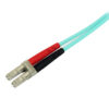 5m 10 Gb Aqua Fiber Patch Cable LC/SC