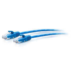4FT/1.2M CAT6A SLIM PATCH 28AWG BLUE