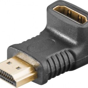 MicroConnect HDMI 19 Angled Adaptor F-M