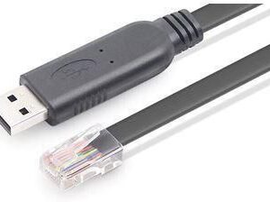MicroConnect USB A - RJ45 Console Cable M-M
