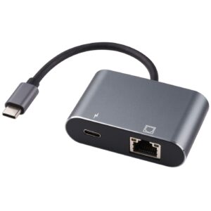 MicroConnect USB-C to RJ45 network & USB-C