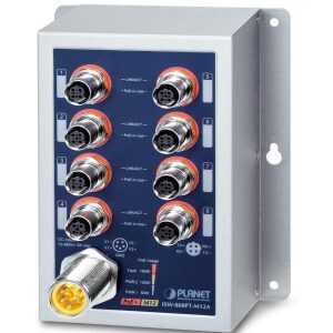 Planet IP50 Ind 8-P 10/100TX M12
