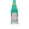 7.5m LSZH CAT6a Ethernet Cable - Aqua