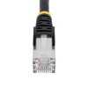 2m LSZH CAT6a Ethernet Cable - Black