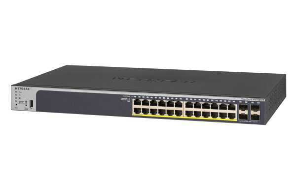 28PT GE POE+SMART SWITCH