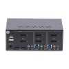 2-Port Dual-DisplayPort KVM Switch 4K