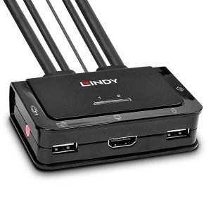 Lindy 2 Port Hdmi 10.2G, Usb 2.0 &