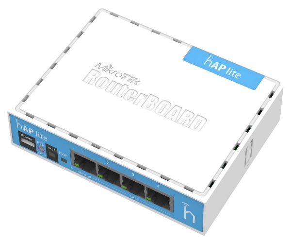 MikroTik hAP lite with 650MHz CPU,