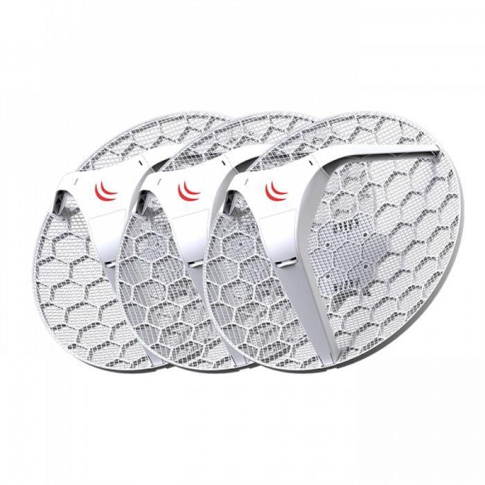 LHG 5 3-pack, Dual chain with 24,5dBi 5GHz antenna