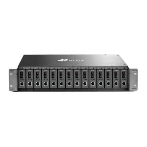 14 slot media converter chassis