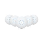Ceiling-mounted WiFi 7 AP with 6 spatial streams and 6