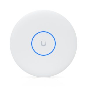 Ceiling-mounted 8-stream WiFi 7 AP with dedicated spectral