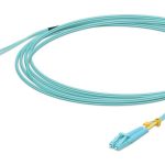 Lightweight fiber patch cable. Cable length 5M