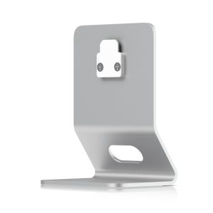 Sleek, metal table stand for the Mobile Router.