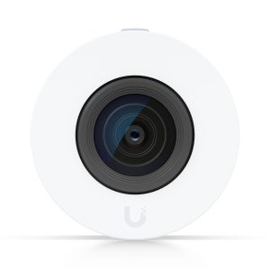 Wide-angle lens that connects to an AI Theta Hub.