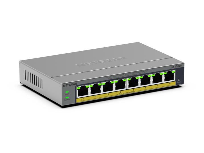 Gs108Ep Managed L2/L3 Gigabit Ethernet (10/100/1000) Grey