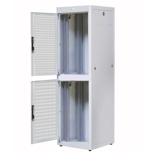47U FREESTANDING CO-LOCATION RACK 2 FRONT & BACK