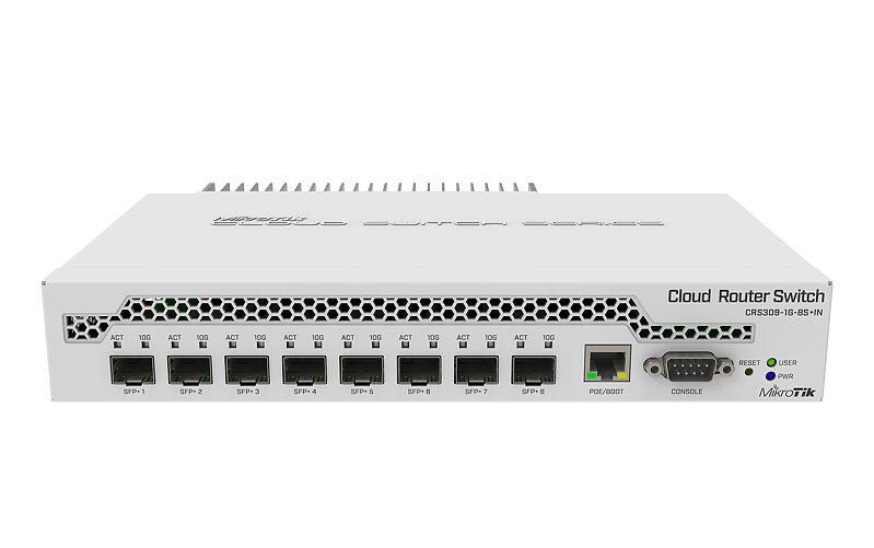 Crs309-1G-8S+ Managed Gigabit Ethernet (10/100/1000) Power