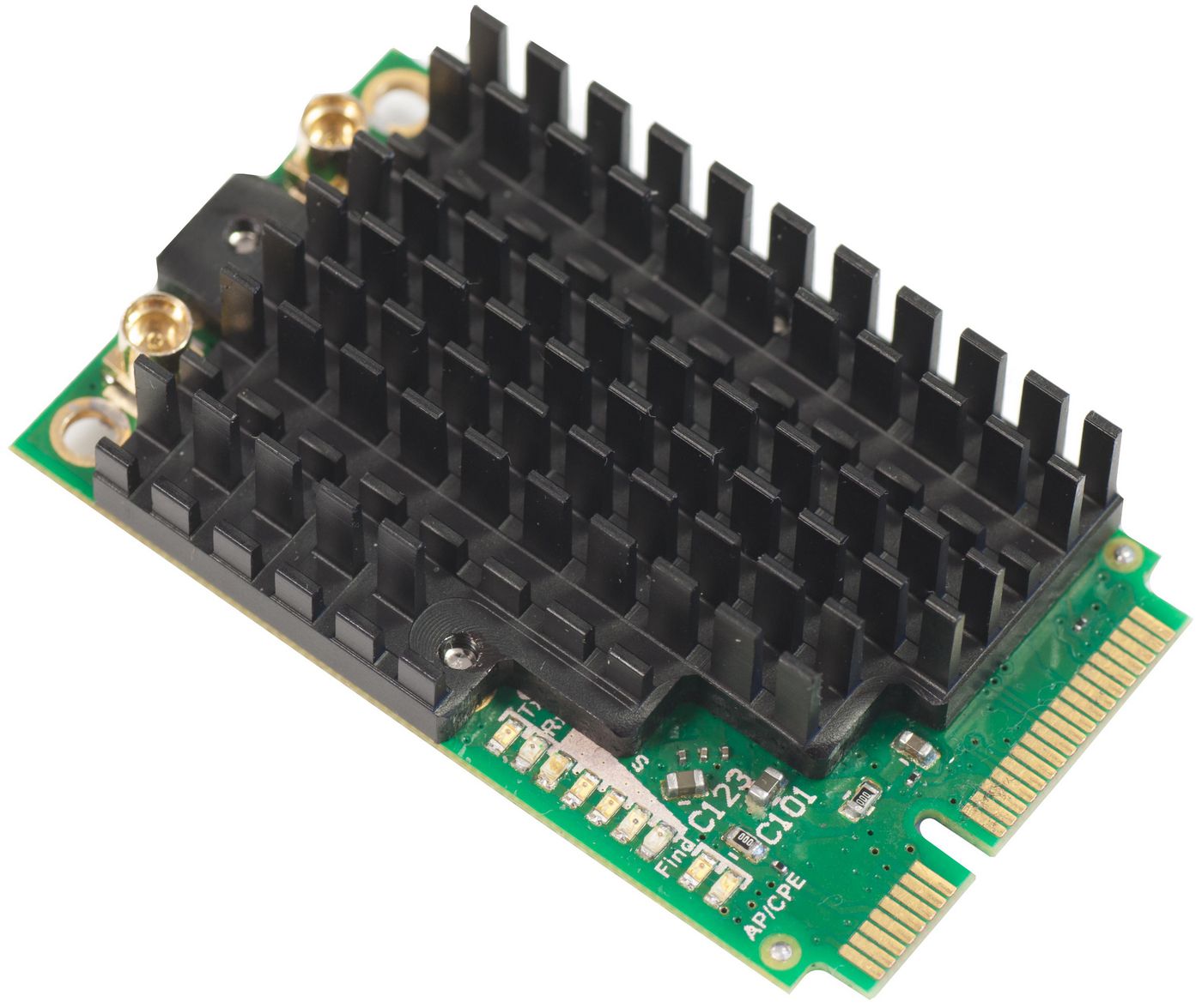 802.11b/g/n High Power miniPCI-e card with MMCX