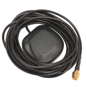 GPS antenna w/SMA connector ACGPSA, 26 dBi, Black, 46.5