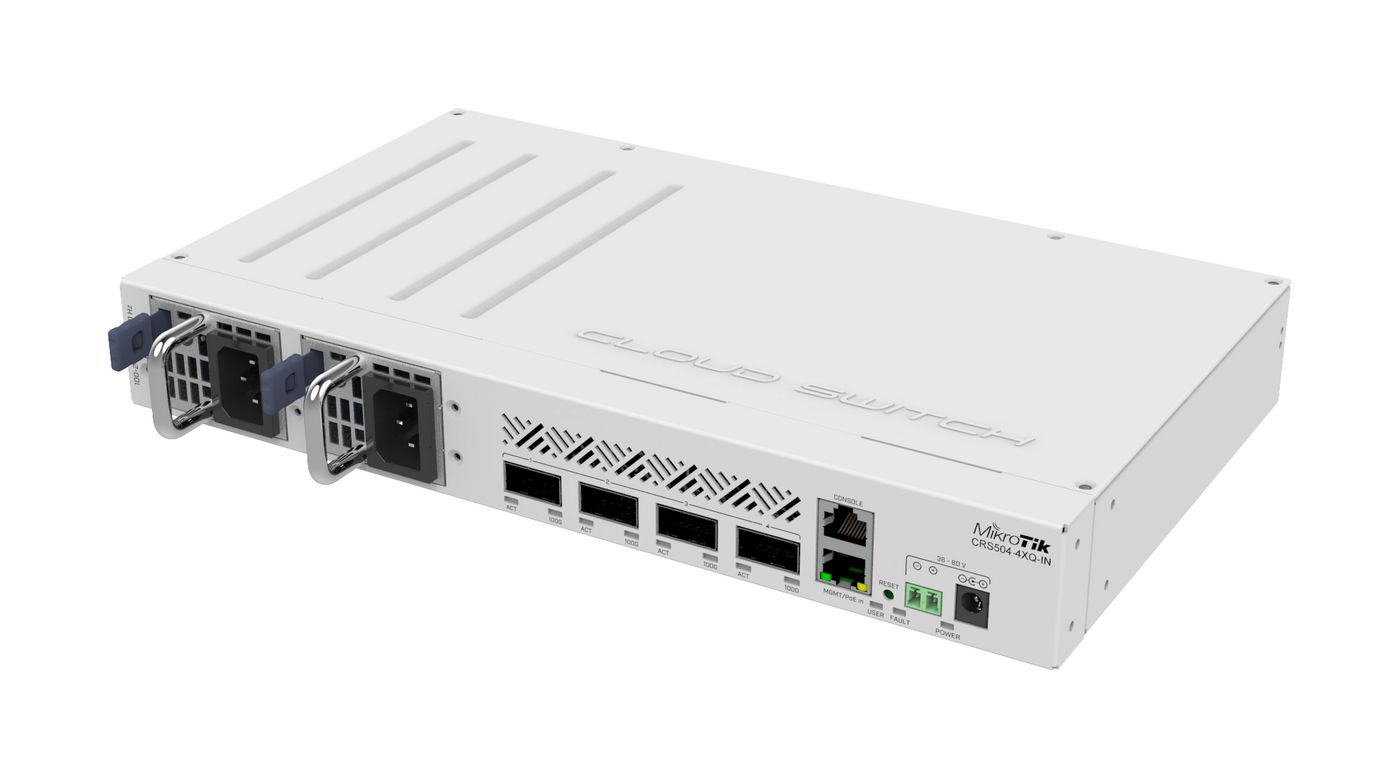 Cloud Router Switch 504-4XQ-IN with QCA9531 650