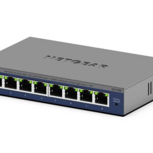 NETGEAR GS108Ev4 Unmanaged L2/L3 Gigabit Ethernet (10/100/1000) Grijs