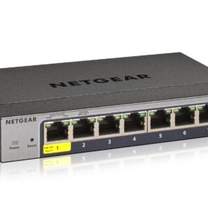 NETGEAR GS108Tv3 Managed L2 Gigabit Ethernet (10/100/1000) Grijs