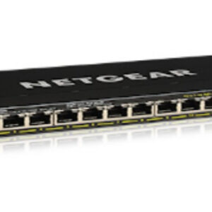 NETGEAR GS316P Unmanaged Gigabit Ethernet (10/100/1000) Power over Ethernet (PoE) Zwart