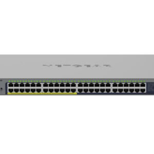 NETGEAR GS748PP Unmanaged Gigabit Ethernet (10/100/1000) Power over Ethernet (PoE) Grijs