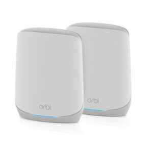 NETGEAR Orbi RBK762S Tri-band (2.4 GHz / 5 GHz / 5 GHz) Wi-Fi 6 (802.11ax) Wit 5 Intern