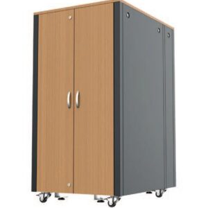 19'' 26U Rack Cabinet W:750 x D:1000 x H:1357mm Soundproof