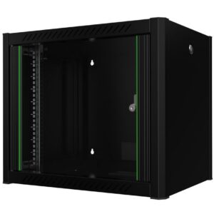 19'' 9U Rack Wall Mount Pro 600 x 450 x 512mm - Black