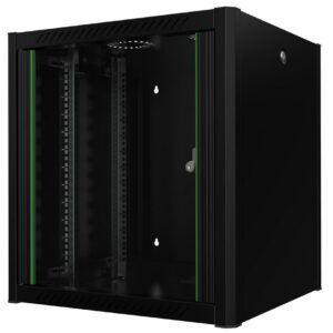 19'' 12U Rack Wall Mount Pro 600 x 560 x 645mm - Black