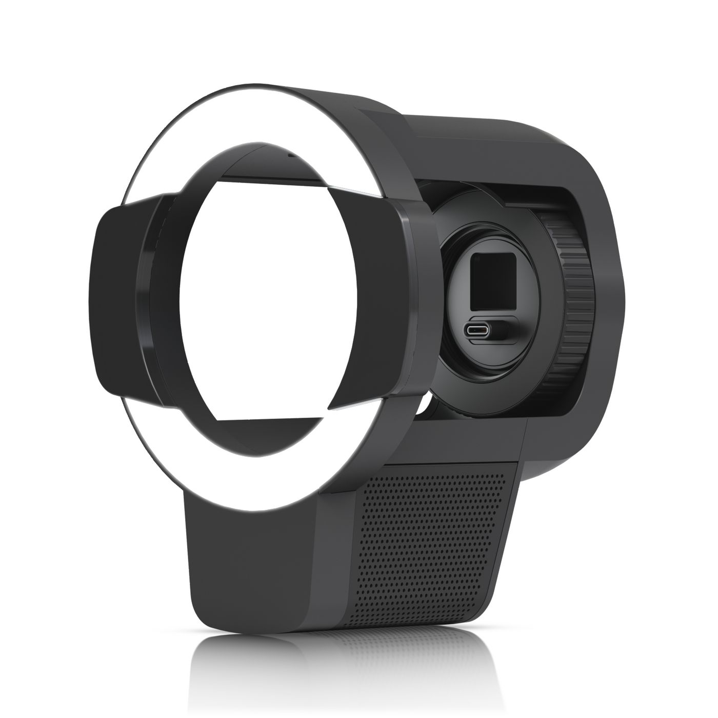 Long-range IR LED, floodlight, and radar