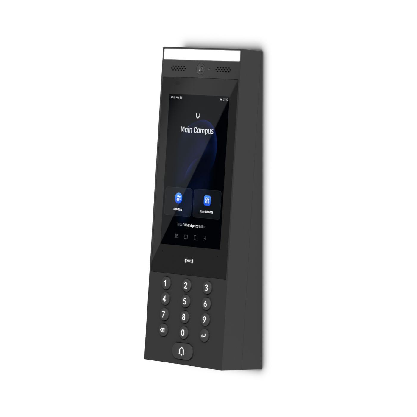 UniFi Access Intercom surface angle mount accessory.
