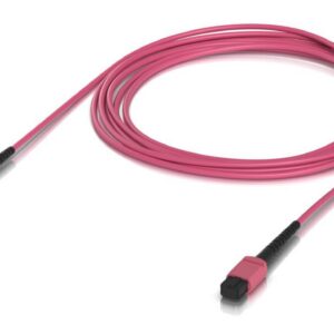 Indoor OM4 multi-mode fiber patch cable with MPO-12 Type